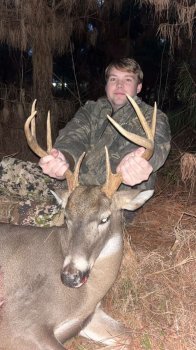 John Abele with a nice 8=point buck!